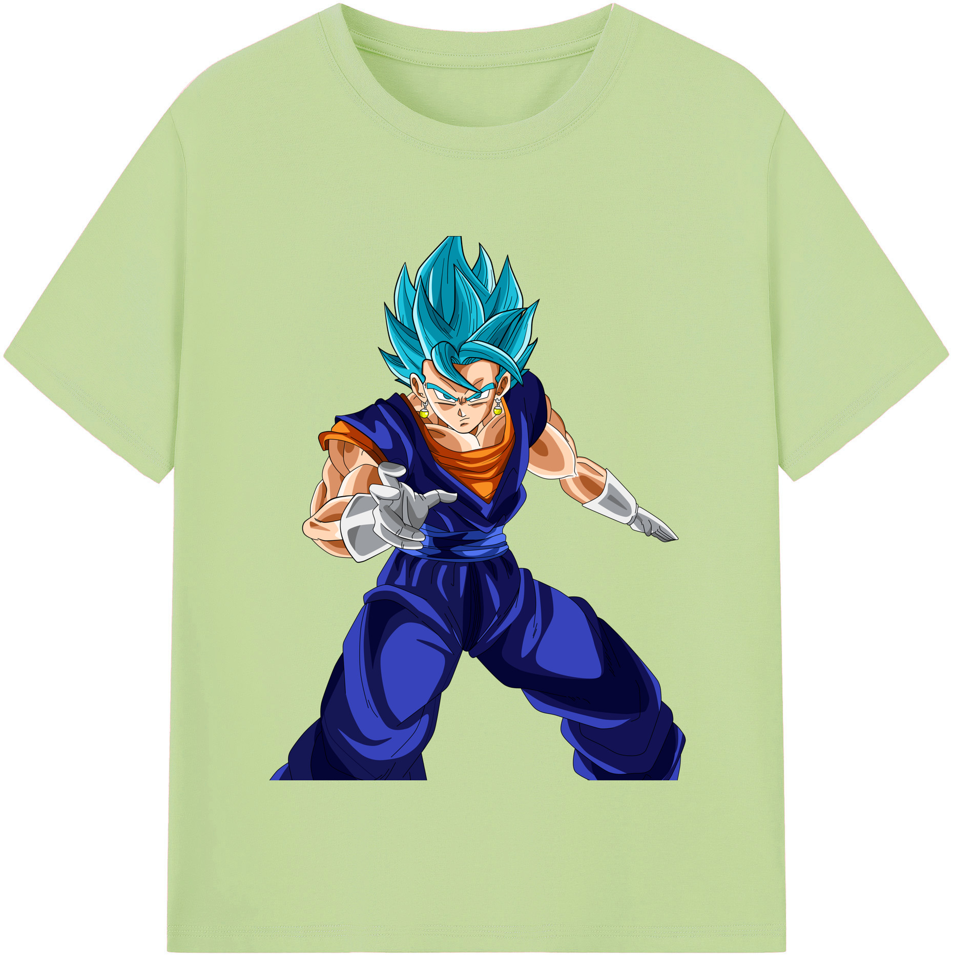 （画像用） ドラゴンボール ベジット DRAGON BALL Vegetto 綿100％半袖Tシャツ（フロントプリント）